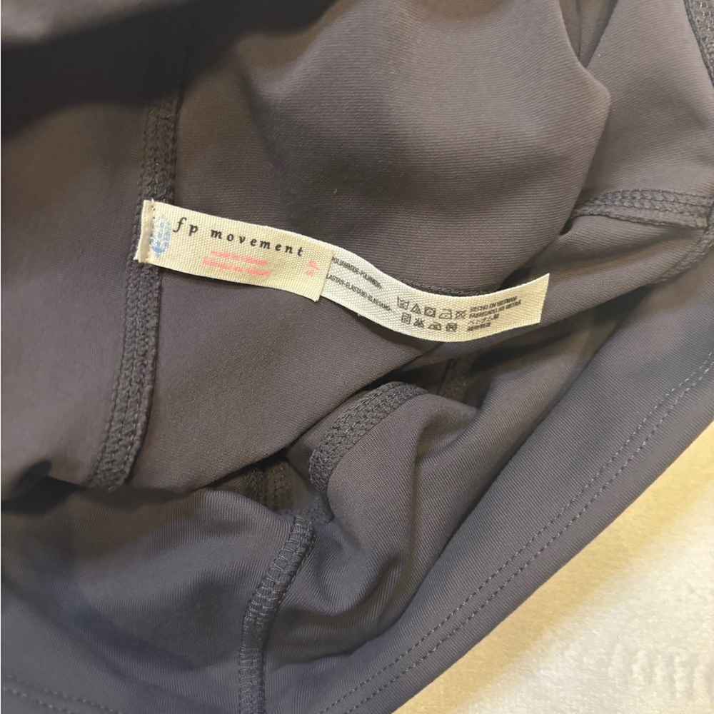 FP Movement by Free People Gray Moto Leggings 28” - Picture 3 of 6